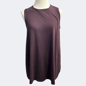 Eileen Fisher Tank Top Womens Small Sleeveless Tencel Lyocell Stretch Soft Shirt